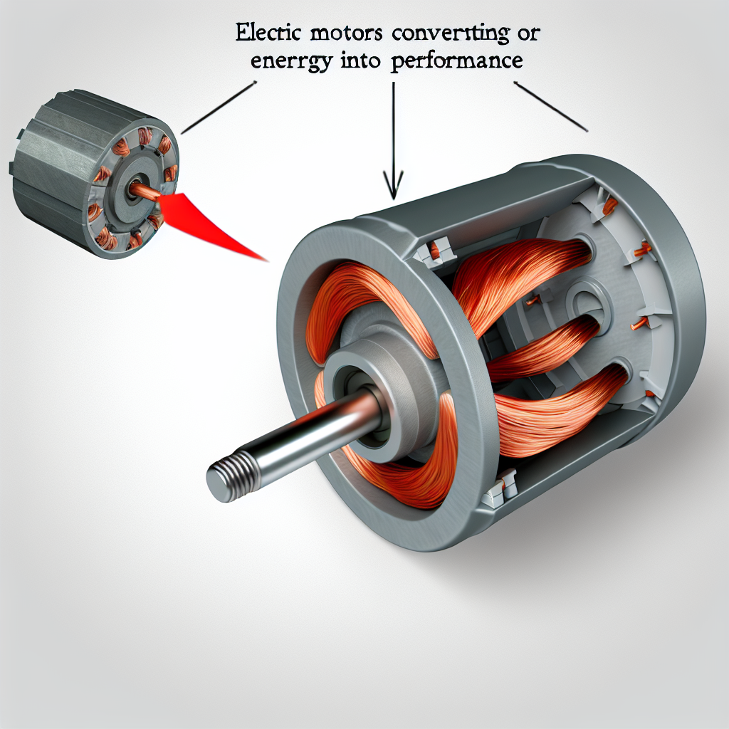 Elektromotory přeměňují energii ve výkon